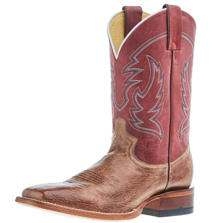 Justin smooth ostrich clearance boots