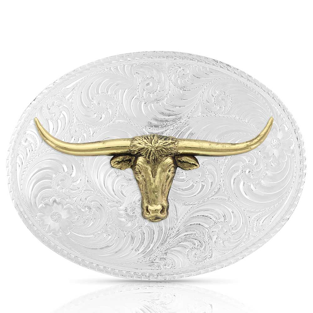 Authentic Texas Bull Head Cowboy Belt Buckle - Perfect Accessory