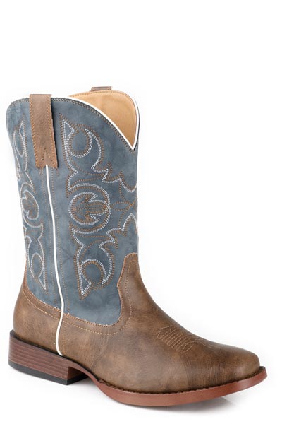 Roper Kids Western Boot Navy/Brown 09-119-0191-3504 Special