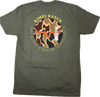 Kimes Ranch Mens Military Green Duck Camo T-Shirt