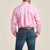 Ariat Men's Solid Twill Classic Fit Shirt - Prism Pink - 10016692