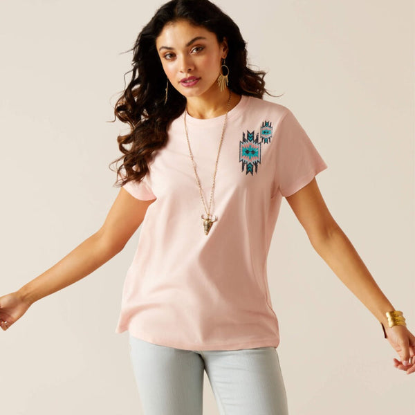 Ariat Ladies Granger T-Shirt Blushing Rose 10048645