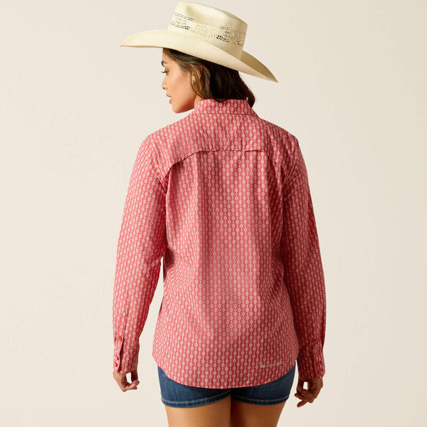 Ariat Ladies VenTEK Long Sleeve Shirt - Lyla Geo Stripe Print - 10051326