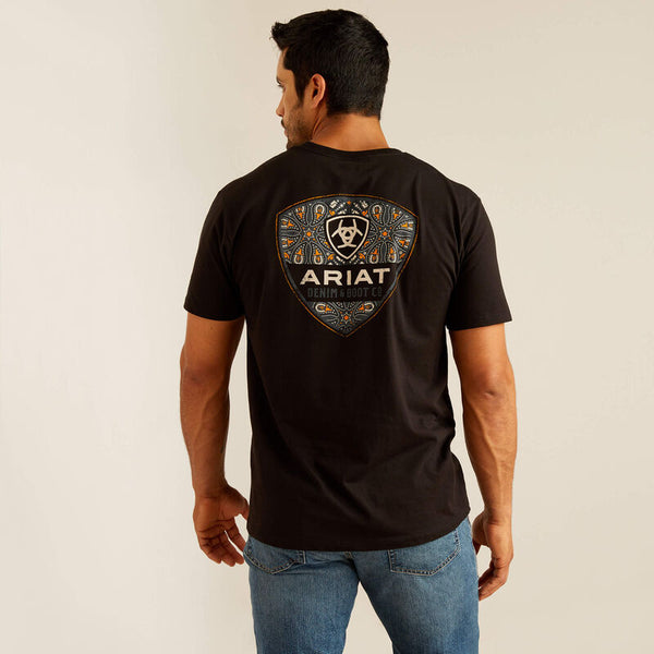 Ariat Men's Paisley Shield T-Shirt - 10051391