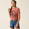 Ariat Ladies Rodeo Red Clay TShirt-10051764