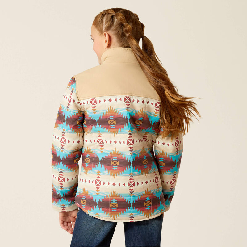 Ariat Girls Circus Jacket - Serrano Southwest Print - 10052471