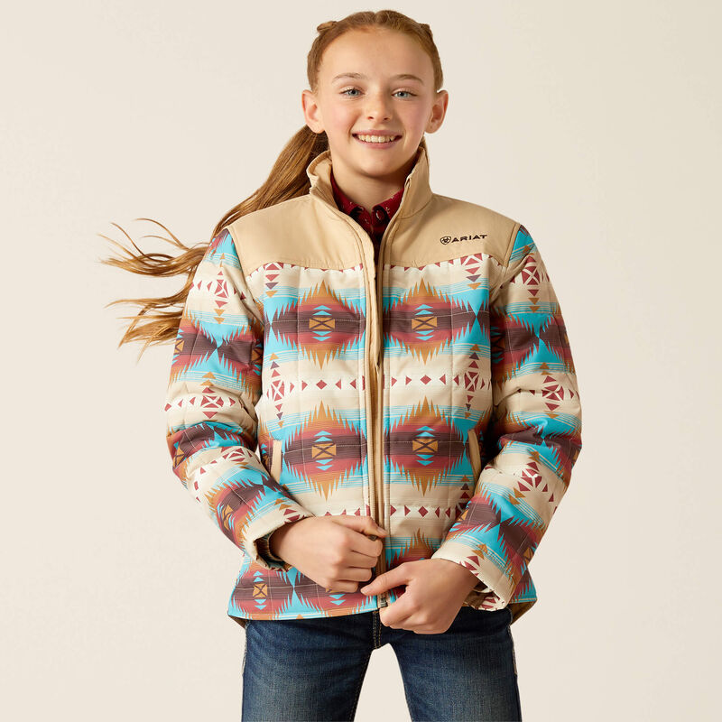 Ariat Girls Circus Jacket - Serrano Southwest Print - 10052471