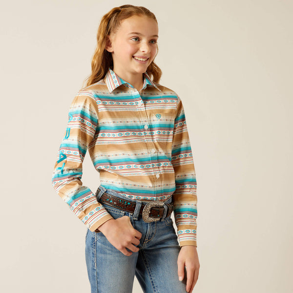 Ariat Kids Team Kirby Shirt - Fallon Serape Print - 10052735