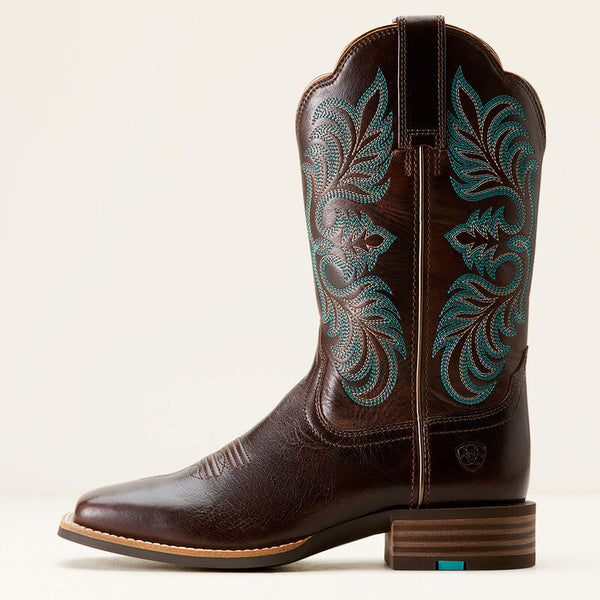 Ariat Women's Gillete Western Boot - Arizona Brown / Marble Brown - 10053606