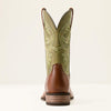 Ariat Men's Slinghsot Cowboy Boot - Dark Tan / Easy Green - 10053630