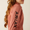 Ariat Girls Team Kirby Shirt - Light Mahogany - 10053944