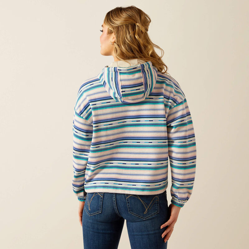 Ariat Ladies Essential Hoodie - Stream Serape Print - 10055414