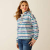 Ariat Ladies Essential Hoodie - Stream Serape Print - 10055414