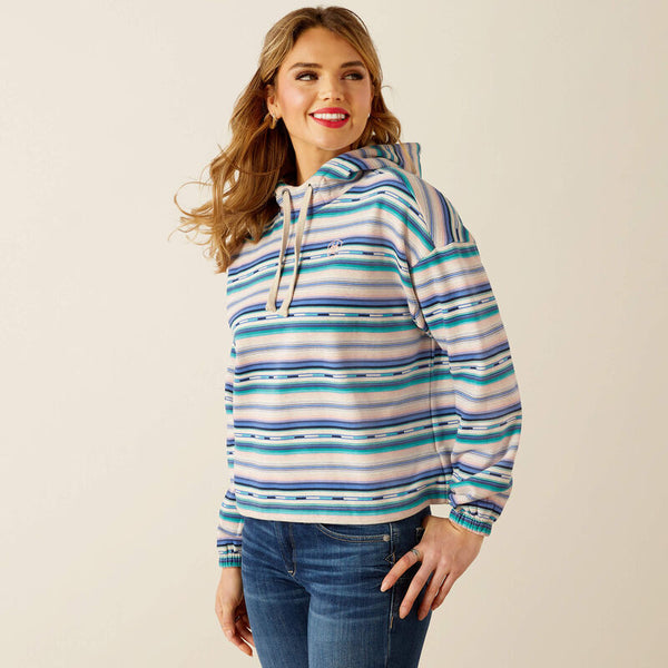 Ariat Ladies Essential Hoodie - Stream Serape Print - 10055414