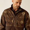 Ariat Men's Logan Softshell Jacket - Bayan Bark Southwest Print - 10055416