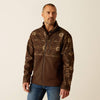 Ariat Men's Logan Softshell Jacket - Bayan Bark Southwest Print - 10055416