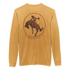 Wrangler Men's Buck Horse Long Sleeve - Gold - 112354220