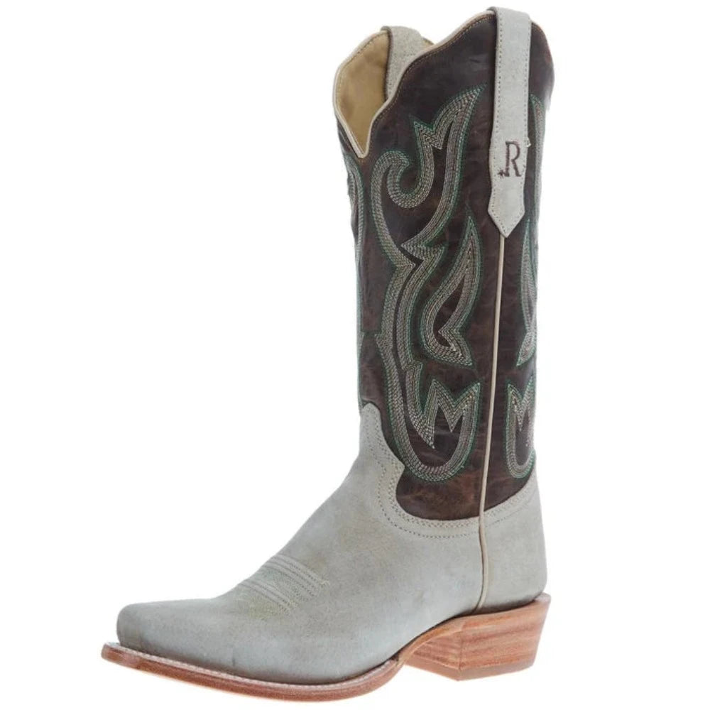 R Watson Ladies Bone Boar in Honey Goat Boot-RWL8612