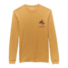 Wrangler Men's Buck Horse Long Sleeve - Gold - 112354220