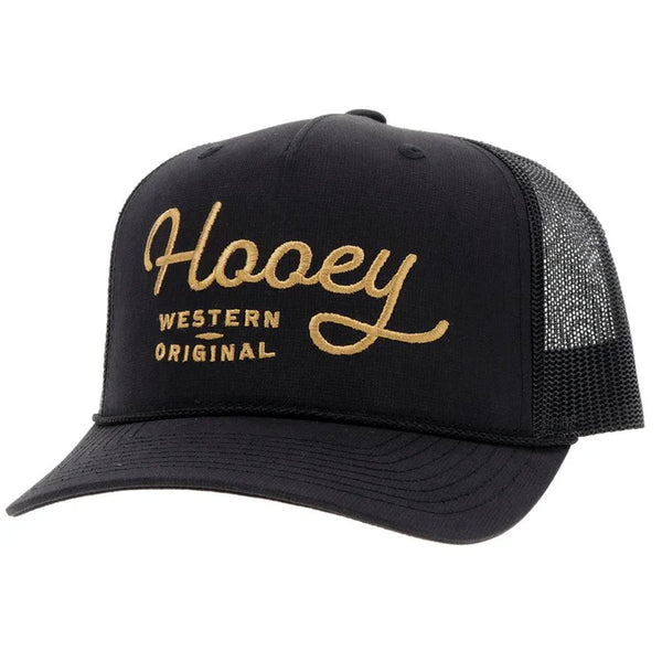 "OG" Black w/Gold Stitching Hat - 2160T-BK