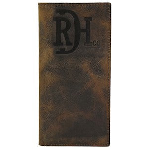 Trenditions RED DIRT HAT CO MENS RODEO WALLET DISTRESSED LEATHER 22228876W3