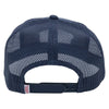 "Big Mouth Don't Make A Big Man-John Wayne" Navy Hat with Patch - 2267T-NV