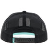 Hooey "Zenith" Black Hat with Western Patch - 2424T-BK