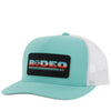 Hooey "Rodeo" Turquoise Hat with Patch - 2453T-TQWH