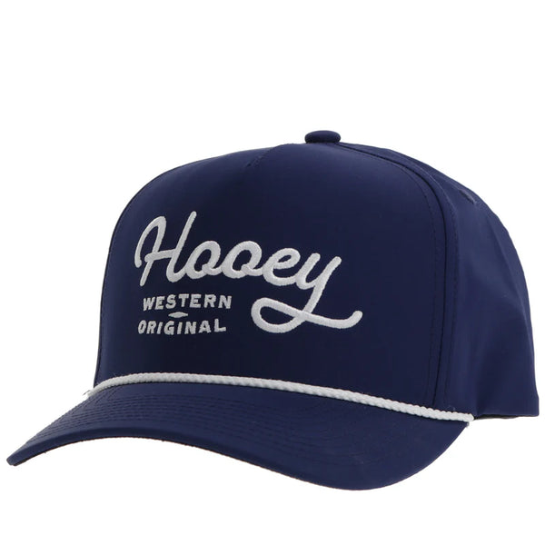 Hooey "OG" Blue Hat with White Logo - 2460T-BL