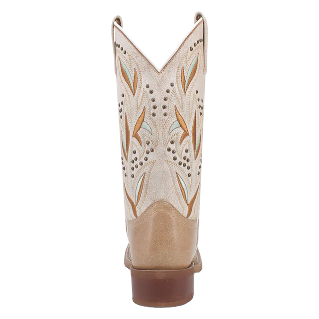 Laredo Lydia Leather Boot Sand and White-5603