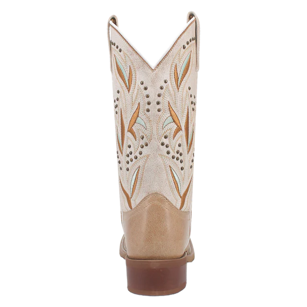 Laredo Lydia Leather Boot Sand and White-5603