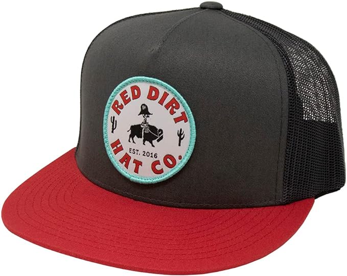 Red Dirt Hat Co Jango's Return- Red/Charcoal/Black RDHC-327