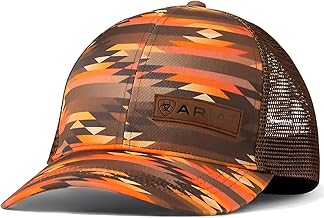 Ariat Ladies Multicolored Aztec Ponytail Cap with Mesh Back and Velcro Closure A300089597