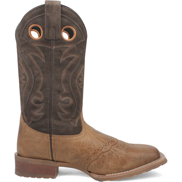 Mens Cowboy Approved Jennings Leather Taupe Boot-7711