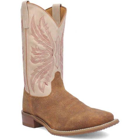 Laredo Men's Chet Leather Boot - Rust/ Bone 7731