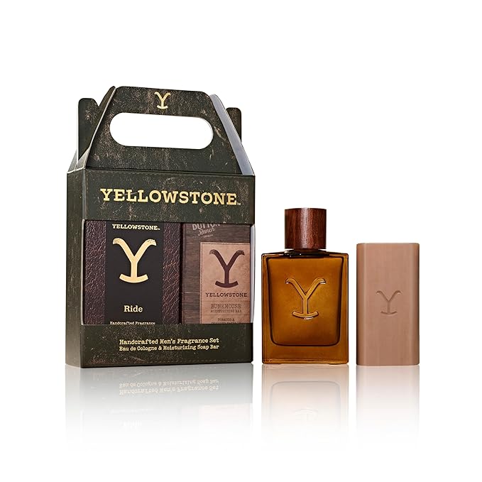 Tru Fragrance Yellowstone Men's Fragrance & Grooming Gift Set - 97071