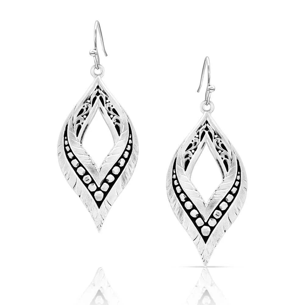 Montana Silversmiths American Made Spirit Earrings-AMER5895