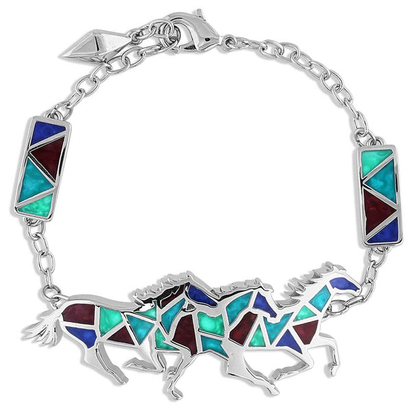 Montana Sliversmiths  All the Pretty Horses Bracelet-BC5319