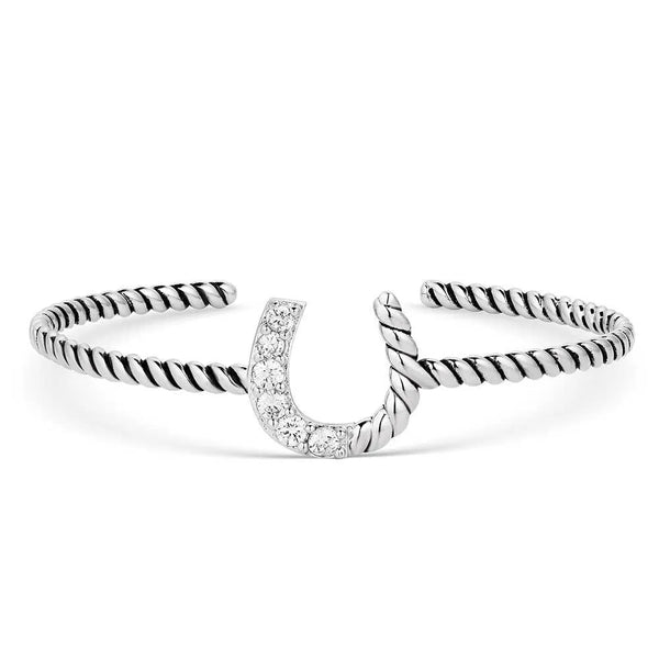 Montana Silversmtihs Roping Luck Cuff Bracelet-BC5969