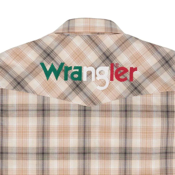 Men's Wrangler Mexico Long Sleeve Logo Shirt - 112352381