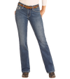 Rock & Roll Ladies Mid Rise Cowhide Bootcut Jeans-BW4MD04774