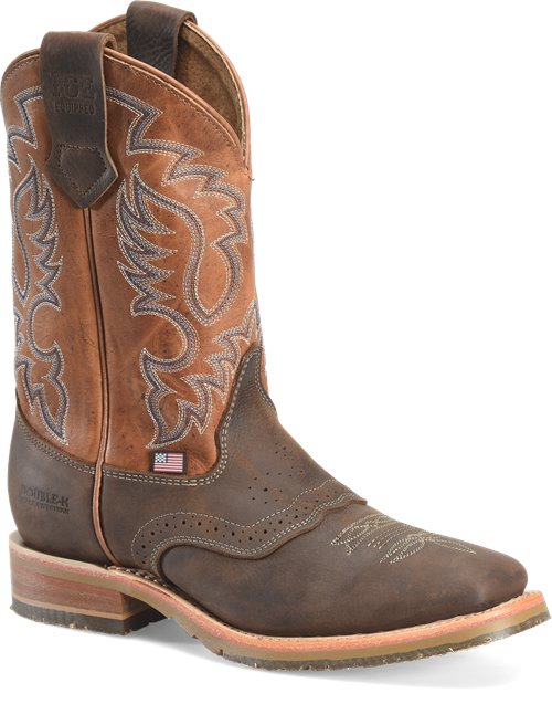 Double H Mens Fernandez 11" Roper Western Boot-DH4669