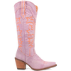 Dingo Ladies Texas Tornado Denim Purple Boot-DI943PUR