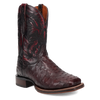 Dan Post Mens Alamosa Full Quill Ostrich Black Cherry Boot-DP5012