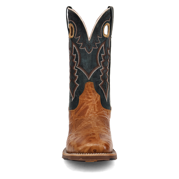 Dan Post Mens Craven Tan and Blue Leather Boot-DP5016