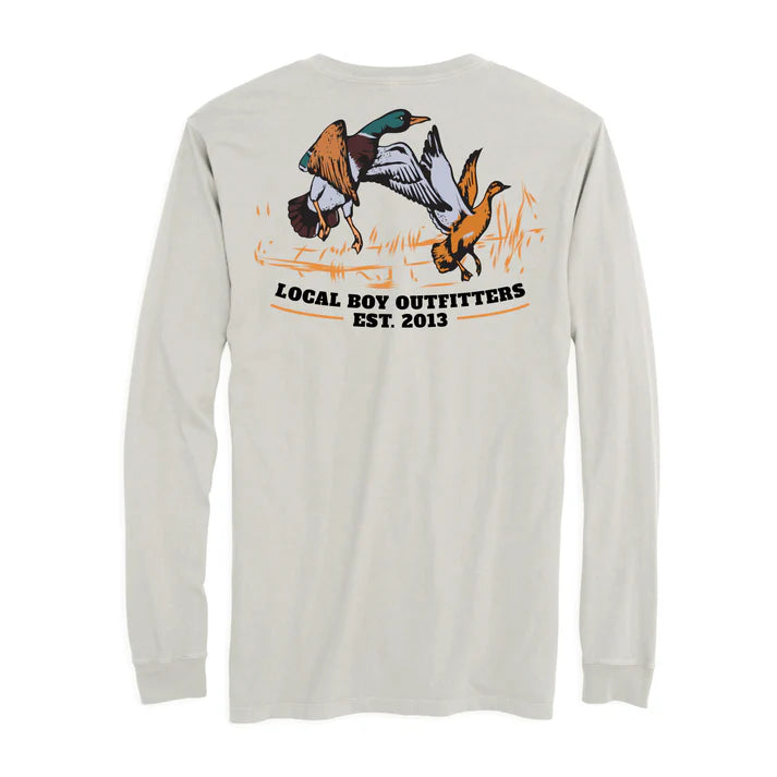 Local Boy Outfitters Damons Ducks Long Sleeve Shirt-L1100116