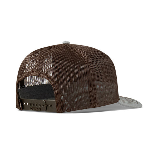 ARIAT FAUX LEATHER PATCH LIGHT GREY - HATS CAP - A300089946