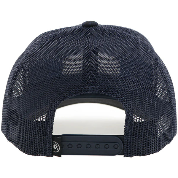 Hooey Tribe Roughy Hat with Black and Navy Hat-4040T-NV