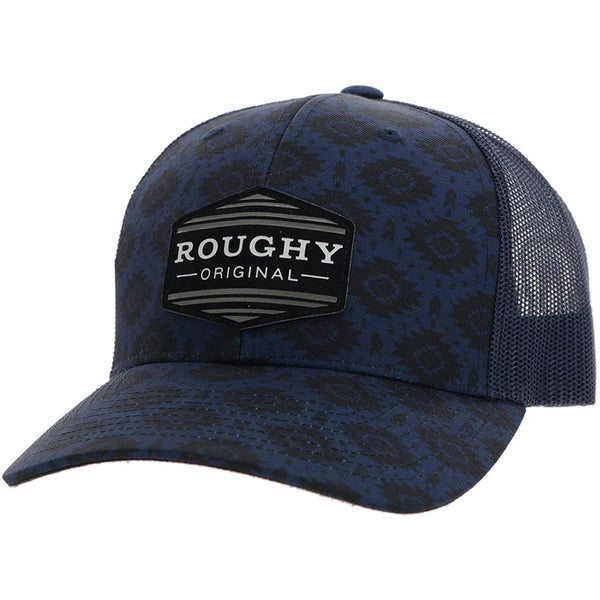 Hooey Tribe Roughy Hat with Black and Navy Hat-4040T-NV