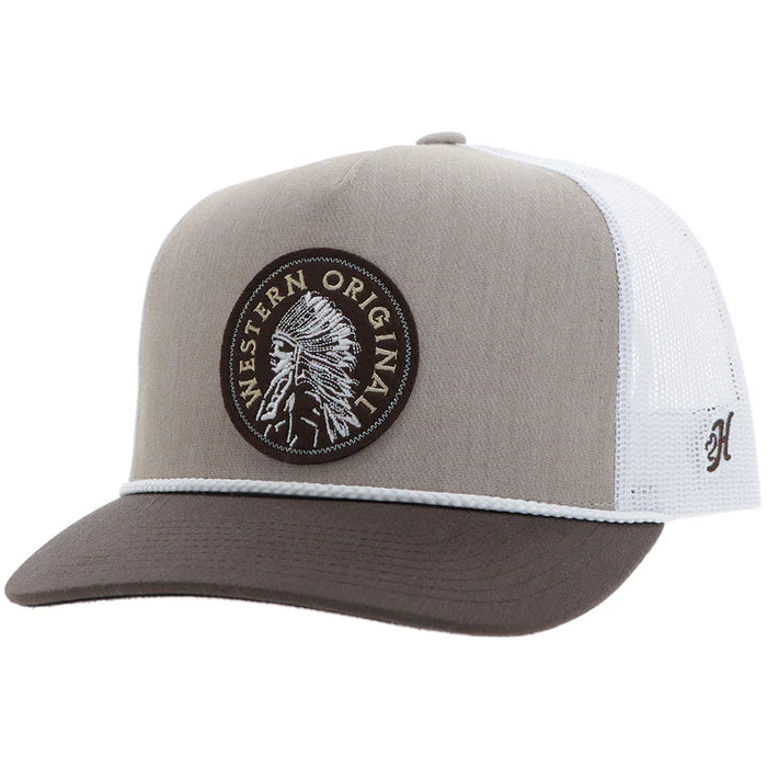 Hooey Quanah Tan Brown and White Hat-2426T-TNWH